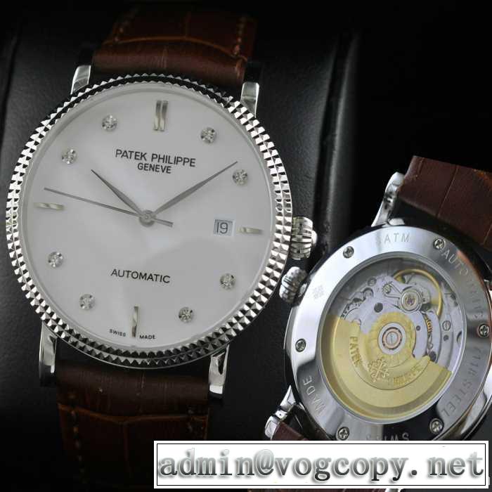 自動巻き スイスムーブメント  男性用腕時計 patek philippe philippe パテックフィリップ  メンズ腕時計